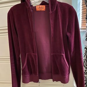 Juicy Couture velour zip hoodie! Y2K cute!